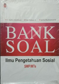 Bank Soal Ilmu Pengetahuan Sosial SMP/MTs