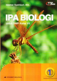 IPA Biologi Untuk SMP Kelas VII Jilid 1