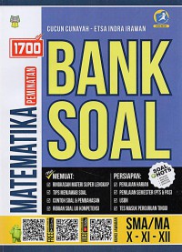 1700 Plus Bank Soal Matematika Peminatan SMA/MA