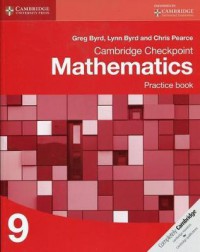 Cambridge Checkpoint Mathematics Practice Book 9