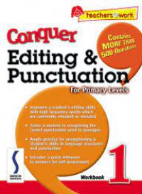 Conquer Editing & Punctuation, Workbook 1