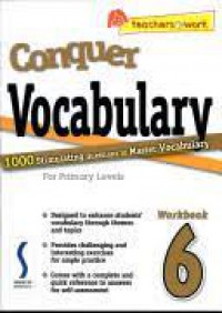 Conquer Vocabulary, Workbook 6