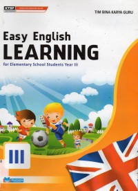 Easy English Learning For Elementary School Students Year III