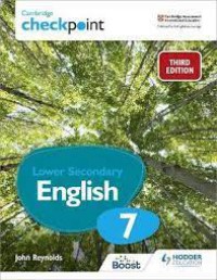 Cambridge Checkpoint Lower Secondary English Student's Book 7 : Third Edition