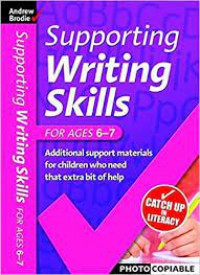 Supporting Writing Skills For Ages 6-7