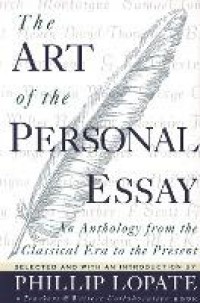 The Art Of The Personal Essay