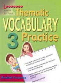 Thematic Vocabulary 3 Practice