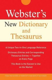 Webster's New Dictionary And Thesaurus