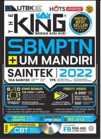 The King Bedah Kisi-Kisi SBMPTN + UM Mandiri SAINTEK 2022 + CD