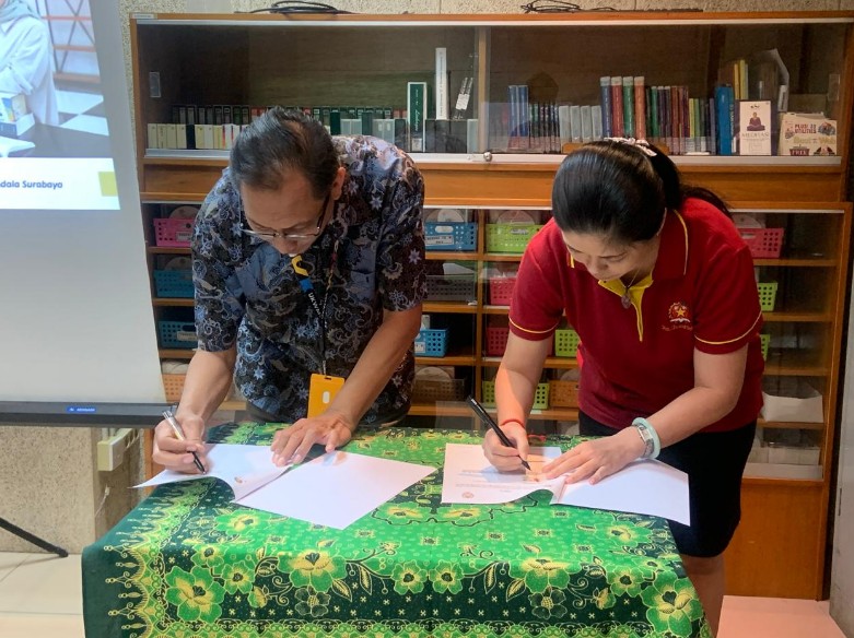 Kerja Sama Perpustakaan Universitas Katolik Widya Mandala